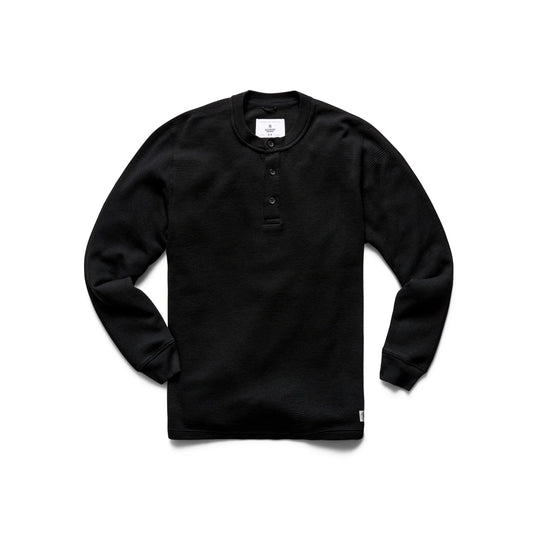 REIGNING CHAMP Lightweight Waffle Henley