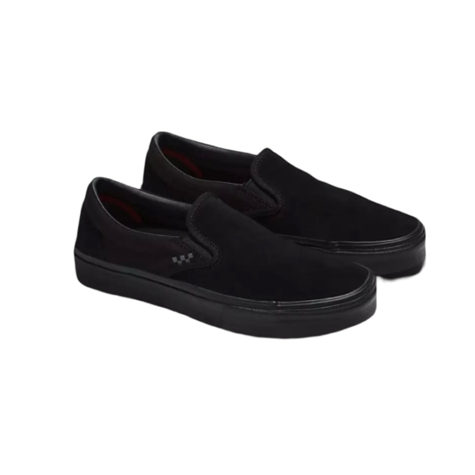 Black slip on vans pro hotsell