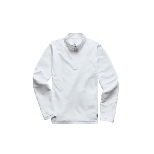 REIGNING CHAMP Solotex Mesh Tiebreak Quarter Zip