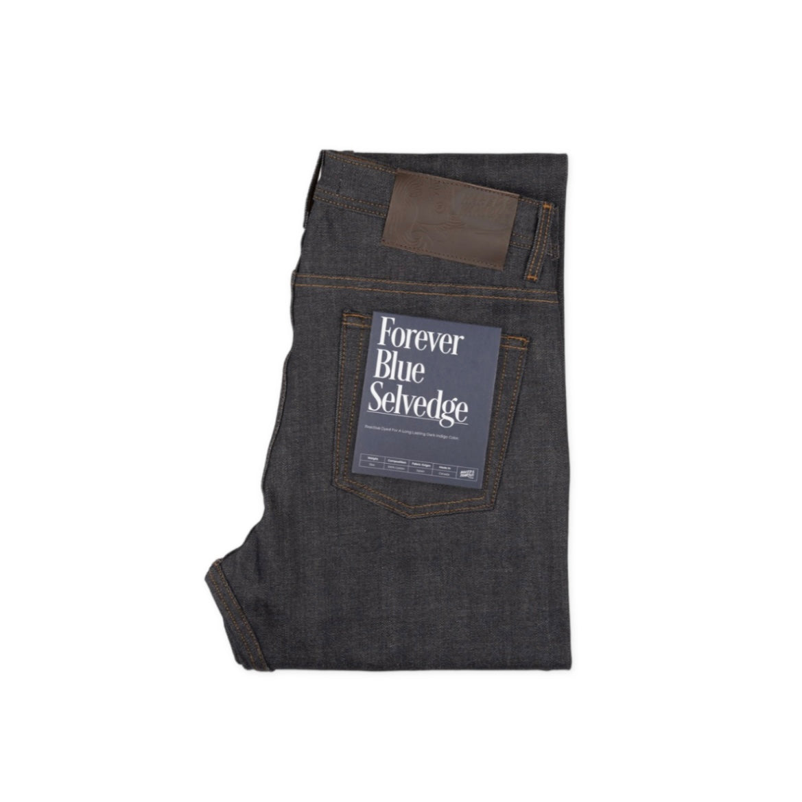 NAKED & FAMOUS Weird Guy Forever Blue Selvedge