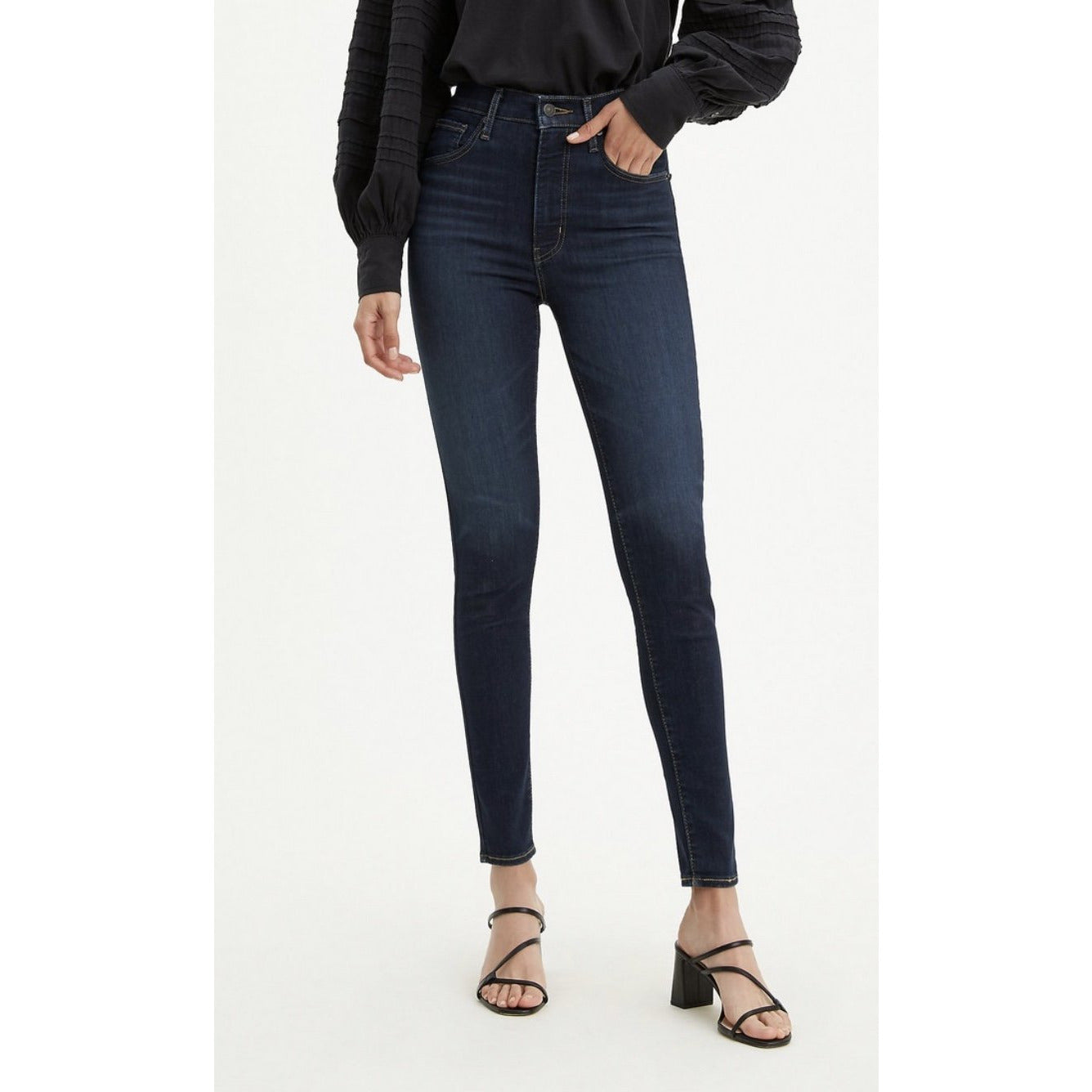 Levi's sky sales high super skinny